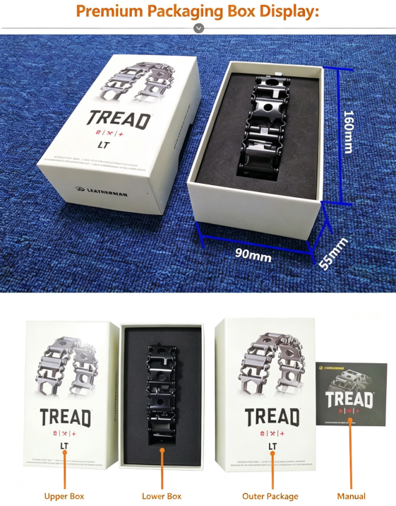 29-in-1 Stainless Steel Multitool Bracelet