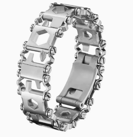 29-in-1 Stainless Steel Multitool Bracelet