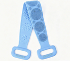Double-Sided Silicone Back Scrubber Bath Strap