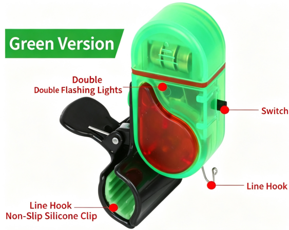 🎣 Clip-On Electronic Fishing Bite Alarm