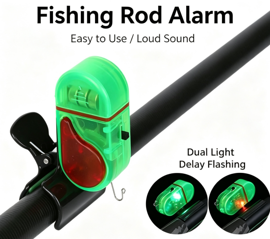 🎣 Clip-On Electronic Fishing Bite Alarm