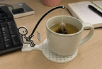 🎣 Fishing Tea Bag Holder & Cup Coaster