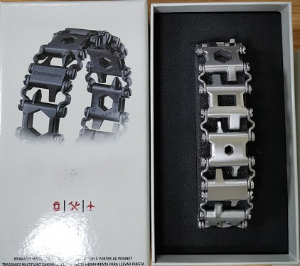 29-in-1 Stainless Steel Multitool Bracelet