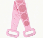 Double-Sided Silicone Back Scrubber Bath Strap