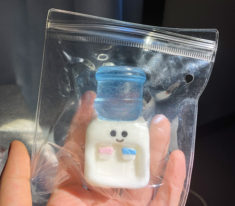 Cute Mini Water Dispenser Squishy Toy