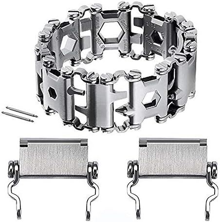 29-in-1 Stainless Steel Multitool Bracelet