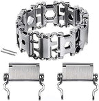 29-in-1 Stainless Steel Multitool Bracelet