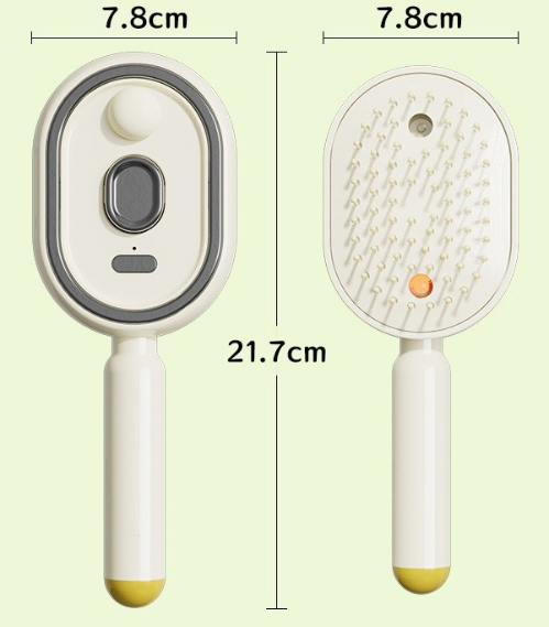 Electric Mist Spray Scalp Massage Hair Brush