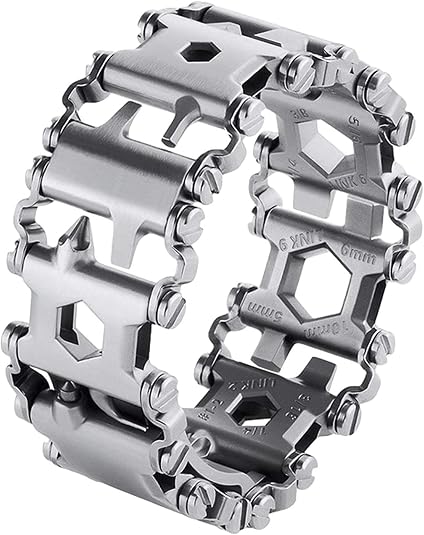 29-in-1 Stainless Steel Multitool Bracelet