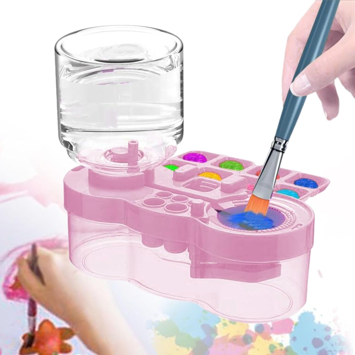 One-Touch Paint Brush Washer Station