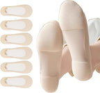 Ice Silk Anti-Slip No Show Liner Socks