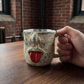 😜 3D Tongue Face Insulated Coffee Mug