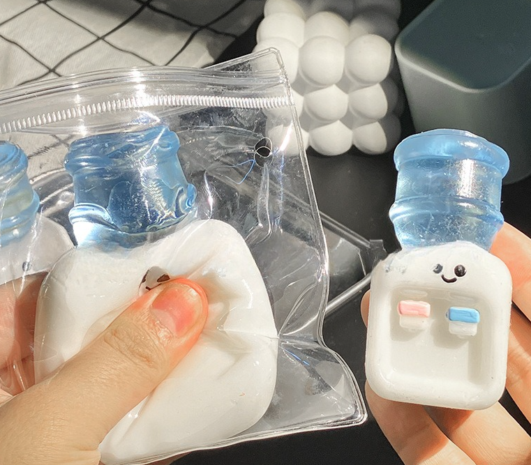 Cute Mini Water Dispenser Squishy Toy