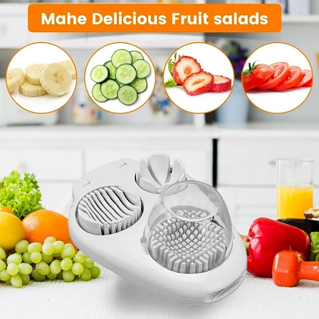 🥚 3-in-1 Egg & Fruit Slicer