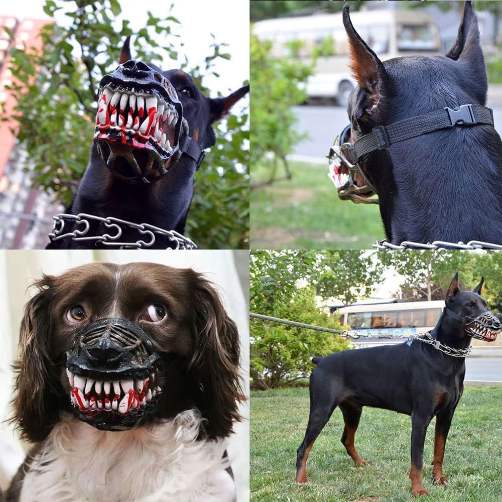 Hell Hound Monster Dog Costume Muzzle