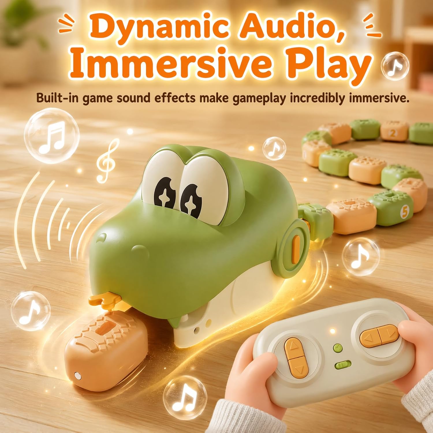 Remote Control Magnetic Snake Challenge Toy