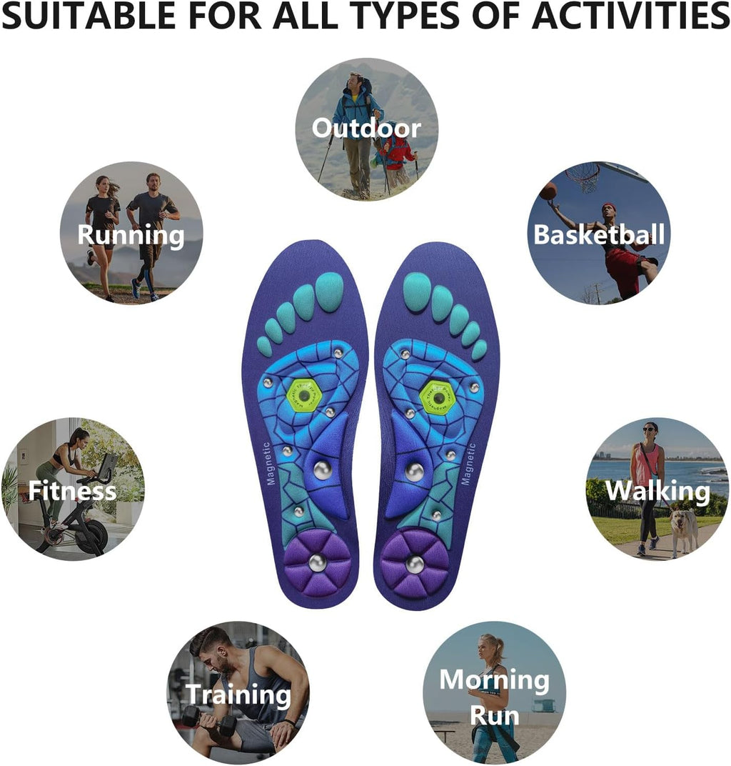 Magnetic Acupressure Comfort Shoe Insoles