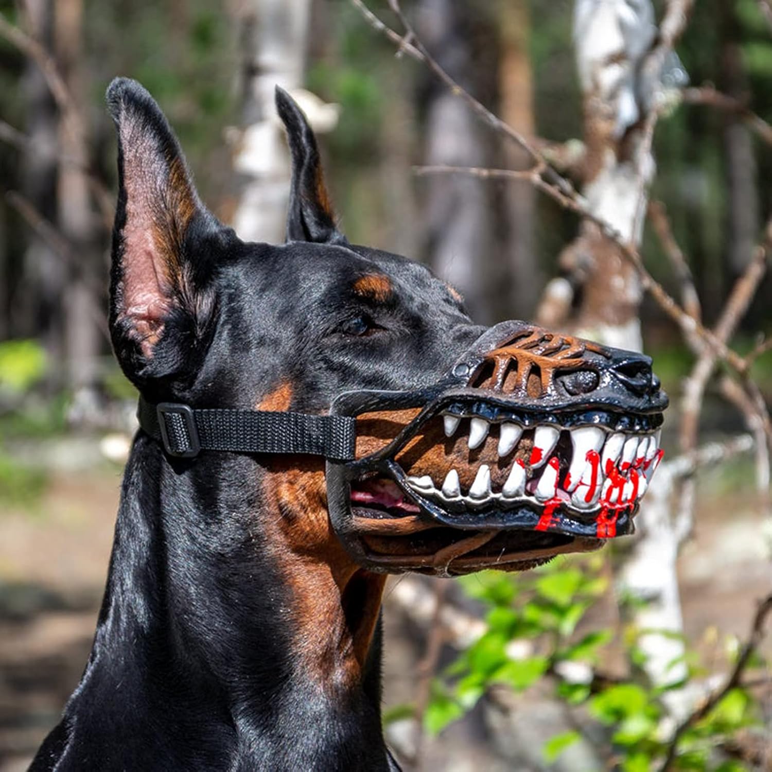 Hell Hound Monster Dog Costume Muzzle
