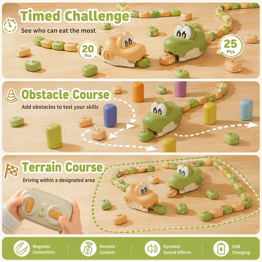 Remote Control Magnetic Snake Challenge Toy