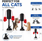 🐾 Suction Cup Interactive Cat Punching Bag Toy