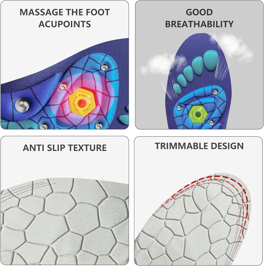 Magnetic Acupressure Comfort Shoe Insoles