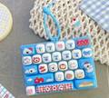 ⌨️ Mini Keyboard Fidget Toy Keychain Bag Charm