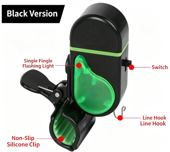 🎣 Clip-On Electronic Fishing Bite Alarm