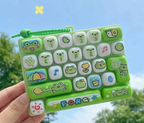 ⌨️ Mini Keyboard Fidget Toy Keychain Bag Charm