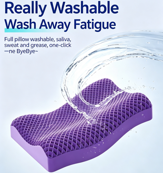 3-Layer TPE Pressure Relief Cervical Pillow
