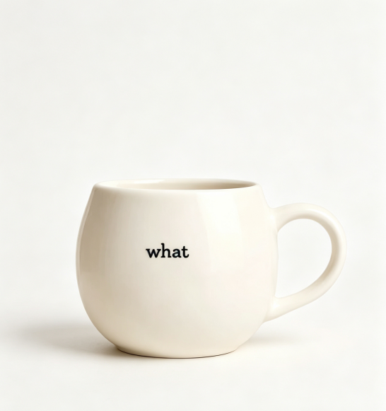 Hidden Surprise Message Ceramic Mug