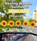 Wobble Sunflower Car Dashboard Decor