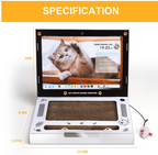 Laptop Shaped Interactive Cat Scratcher