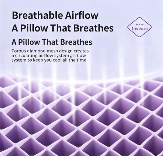 3-Layer TPE Pressure Relief Cervical Pillow