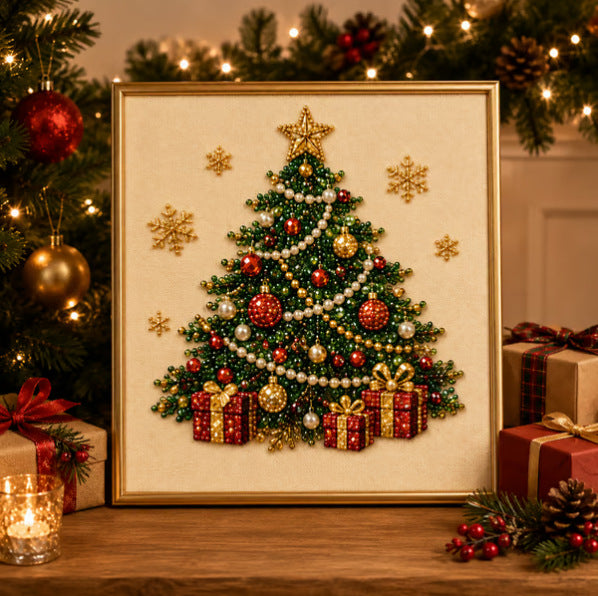 Christmas 3D Pearl Diamond DIY Painting Craft Kit