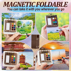 Portable Foldable Mini Travel Watercolor Palette Full Painting Set