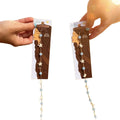 Boho Starfish Shell Clip On Long Hair Chain Beach Hair Accessory
