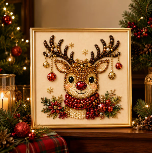Christmas 3D Pearl Diamond DIY Painting Craft Kit