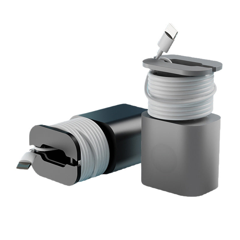 Silicone Charger Cable Winder Case for  Adapters