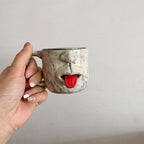 😜 3D Tongue Face Insulated Coffee Mug