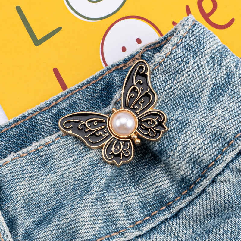 Butterfly No-Sew Waist Tightener Button