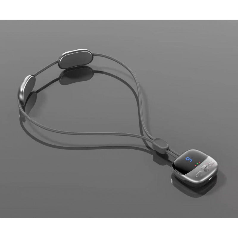 Pendant Wearable Neck Massager with Heat & Pulse