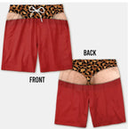 Personalized Patriotic Men’s Swim Trunks