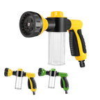 8-Mode Foam Spray Gun with Soap Bottle