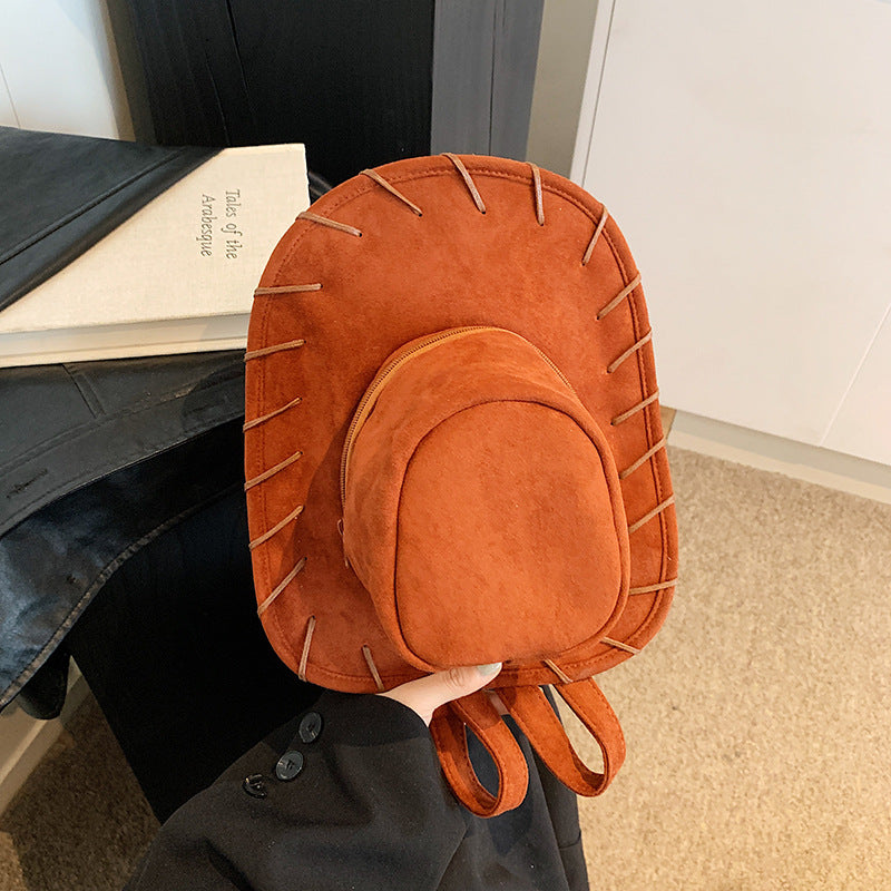 Cowboy Hat Shape Novelty Women's Backpack