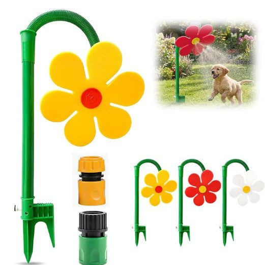 🌻Dancing Sunflower Lawn Sprinkler Garden Water Toy