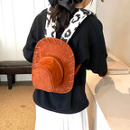 Cowboy Hat Shape Novelty Women's Backpack