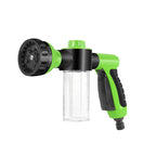 8-Mode Foam Spray Gun with Soap Bottle