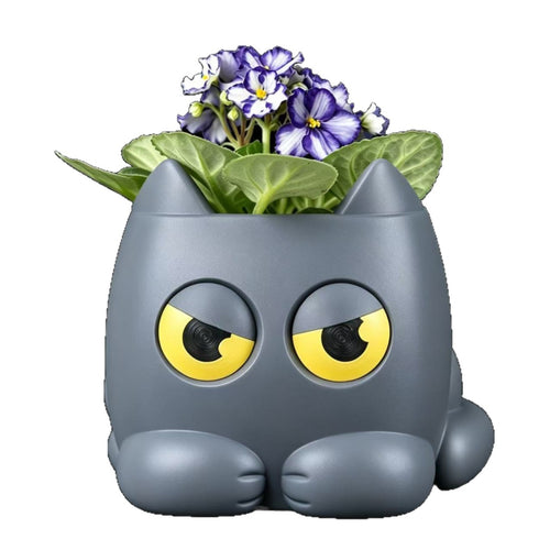 Fun 3D-Printed Cat Planter | Cute Desktop Planter for Indoor Plants