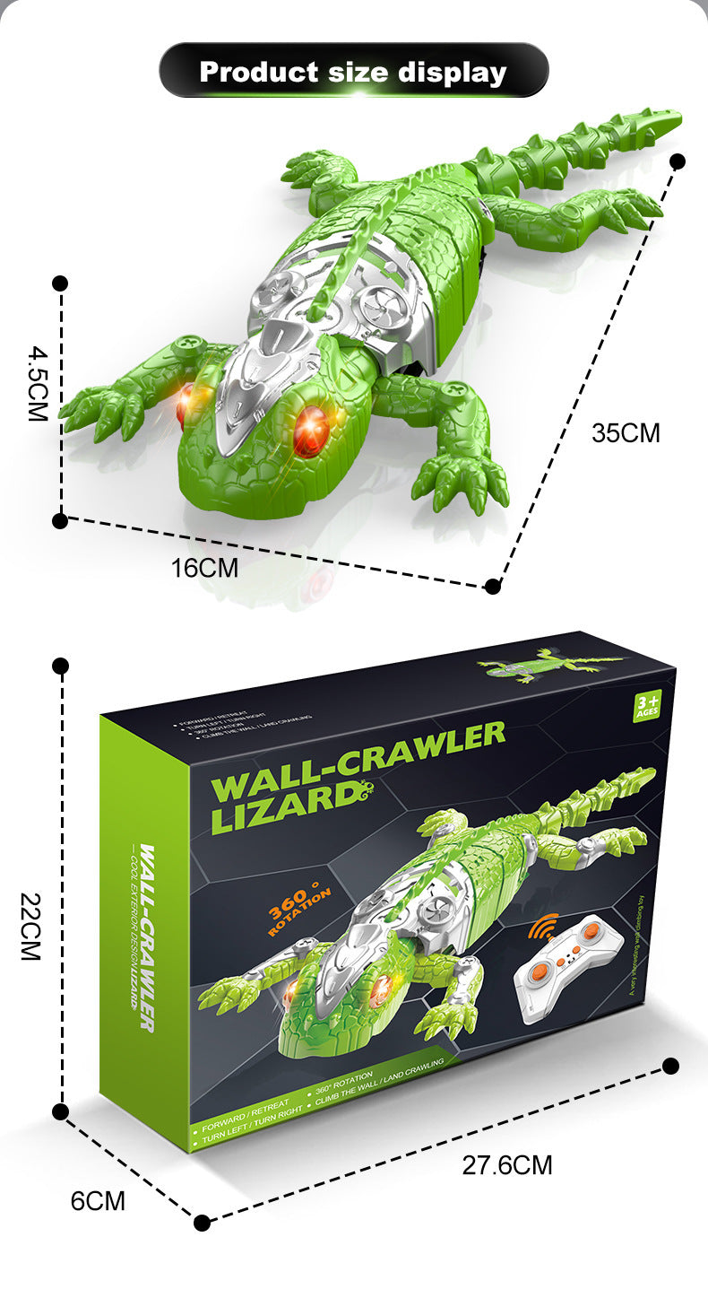 🦎 RC Wall Climbing Lizard Toy