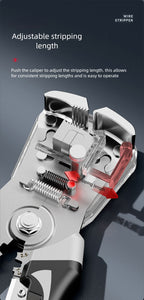 ⚙️ Automatic Wire Stripper Multifunction Electrician Pliers
